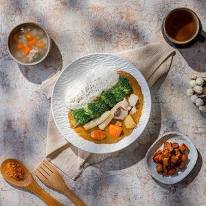 蔬菜咖哩飯 Vegetables Curry