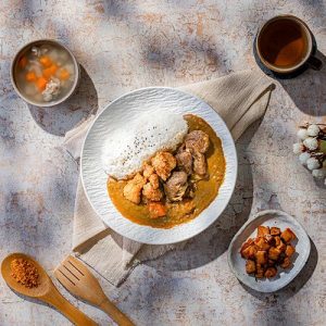 牛雞咖哩飯 Beef & Chicken Curry
