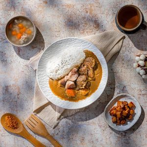 牛豬咖哩飯 Beef & Pork Curry